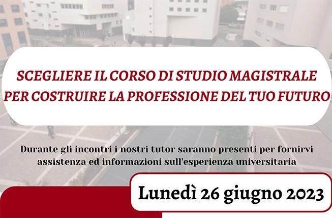 Collegamento a Open Day dei Corsi di laurea magistrali in lingua italiana a.a. 2023/2024